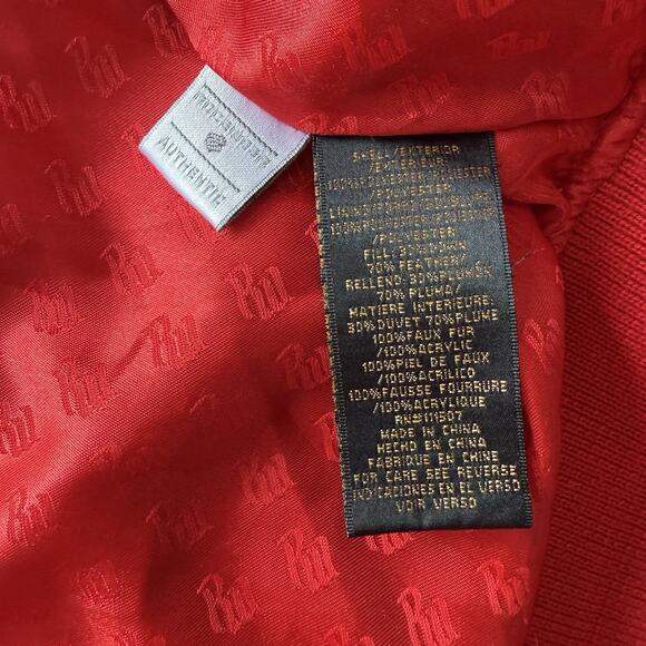 Red Y2K Rocawear women’s medium puffer jacket - Picture 8 of 14